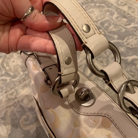 Rare Vintage Coach Optic Signature Print Purse - Picture 8 of 8